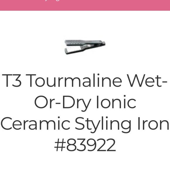 T3 100% TOURMALINE WET OR DRY PROFESSIONAL IONIC 1.75” ONE PASS STRAIGHT… - Picture 11 of 11